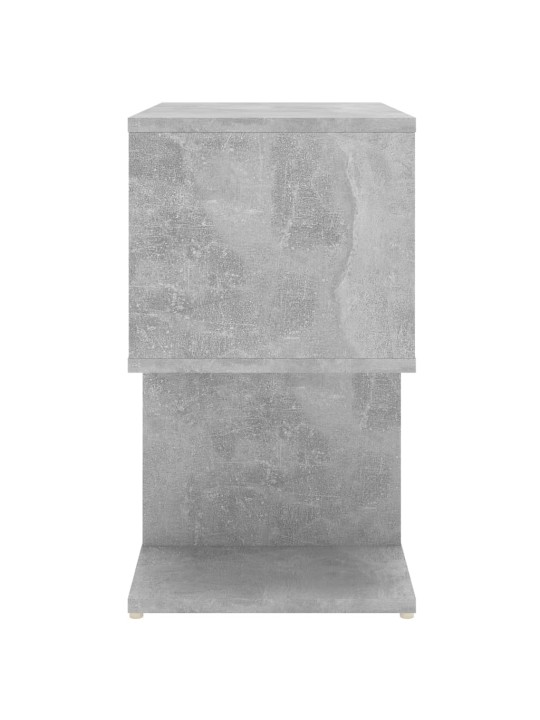 Noční stolky 2 ks betonově šedé 50x30x51,5 cm kompozitní dřevo