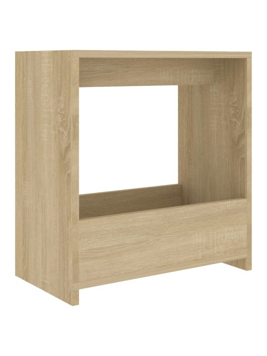 Odkládací stolek dub sonoma 50 x 26 x 50 cm kompozitní dřevo