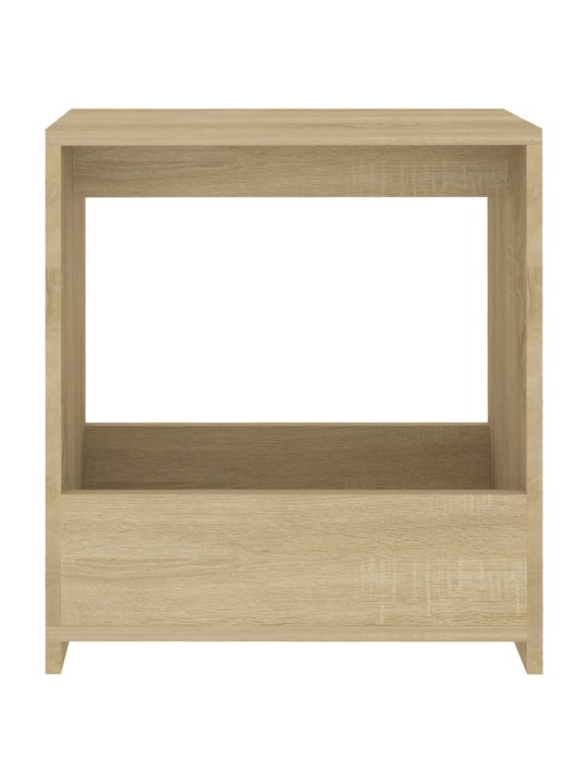 Odkládací stolek dub sonoma 50 x 26 x 50 cm kompozitní dřevo