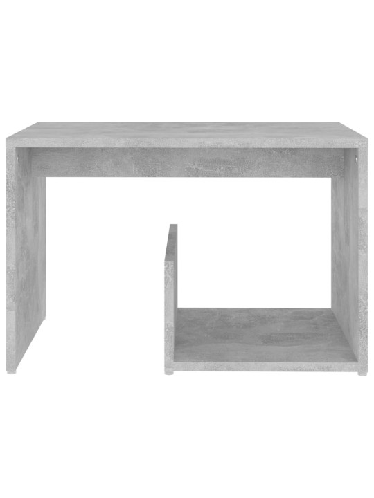 Odkládací stolek betonově šedý 59 x 36 x 38 cm kompozitní dřevo