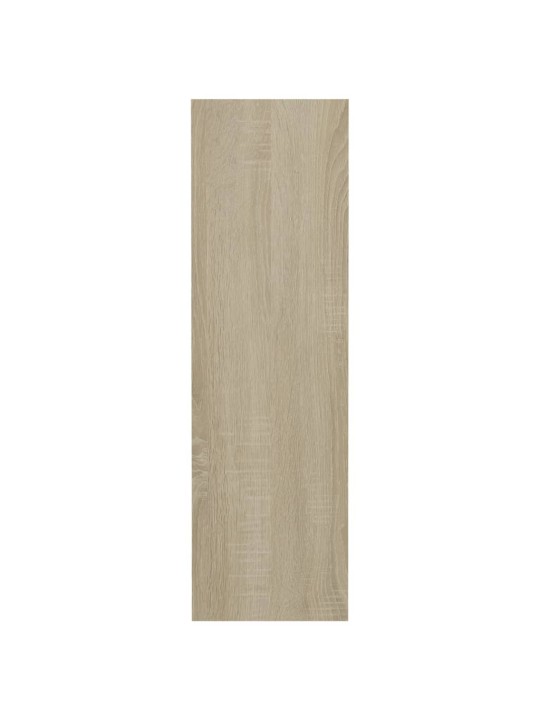 Nástěnné botníky 2 ks dub sonoma 60 x 18 x 60 cm dřevotříska