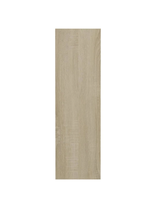 Nástěnné botníky 2 ks dub sonoma 60 x 18 x 60 cm dřevotříska