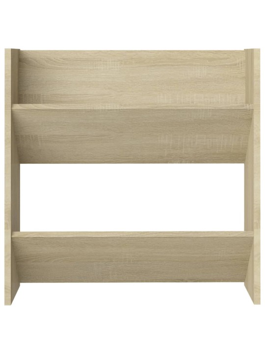 Nástěnné botníky 4 ks dub sonoma 60x18x60 cm kompozitní dřevo