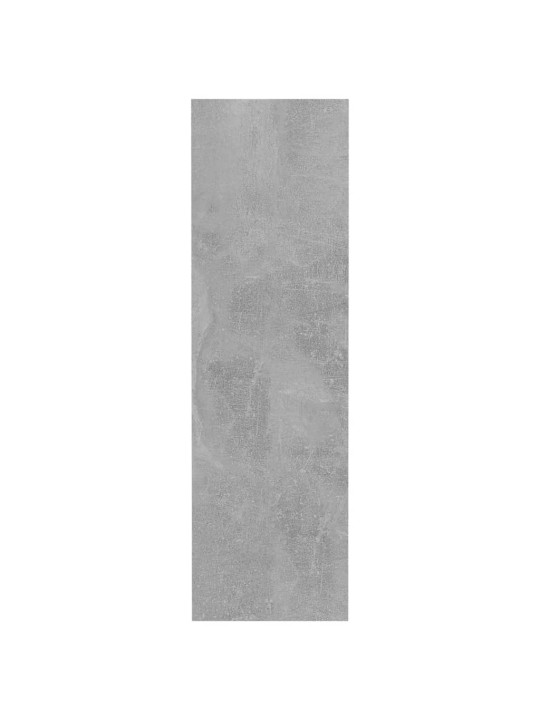 Nástěnné botníky 2 ks betonově šedé 60 x 18 x 60 cm dřevotříska