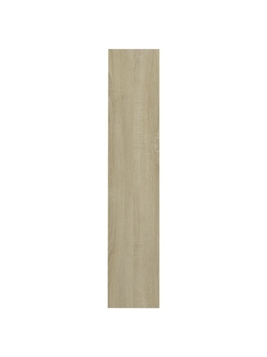 Nástěnný botník dub sonoma 80 x 18 x 90 cm kompozitní dřevo