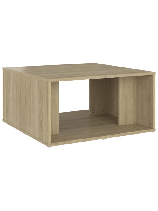 Konferenční stolky 4 ks dub sonoma 33 x 33 x 33 cm dřevotříska