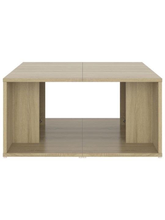 Konferenční stolky 4 ks dub sonoma 33 x 33 x 33 cm dřevotříska