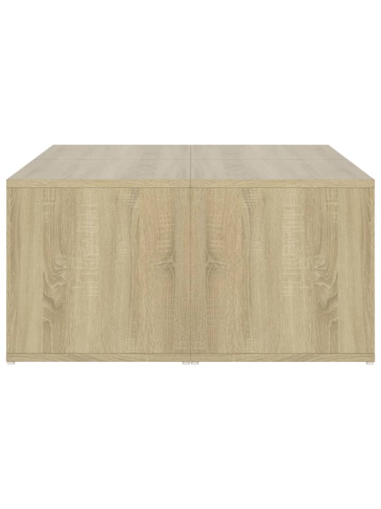 Konferenční stolky 4 ks dub sonoma 33 x 33 x 33 cm dřevotříska