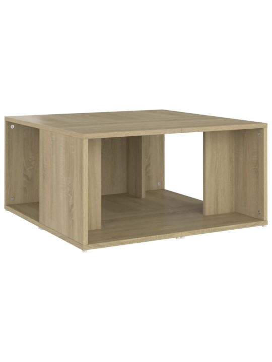 Konferenční stolky 4 ks dub sonoma 33 x 33 x 33 cm dřevotříska