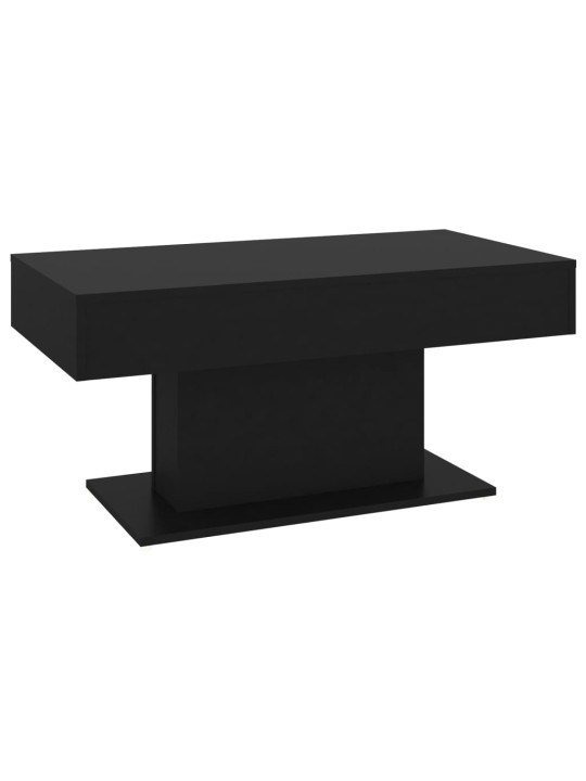 Konferenční stolek černý 96 x 50 x 45 cm kompozitní dřevo