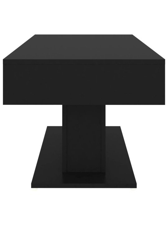 Konferenční stolek černý 96 x 50 x 45 cm kompozitní dřevo