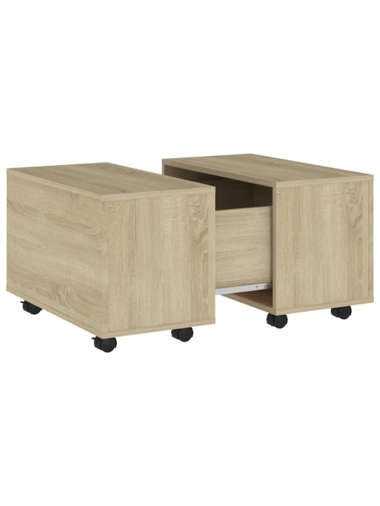 Konferenční stolek dub sonoma 60 x 60 x 38 cm kompozitní dřevo