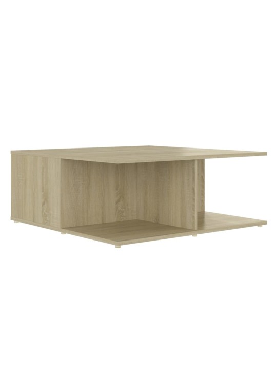 Konferenční stolek dub sonoma 80 x 80 x 31 cm kompozitní dřevo