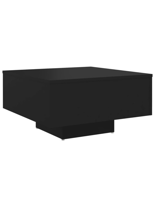 Konferenční stolek černý 60 x 60 x 31,5 cm kompozitní dřevo