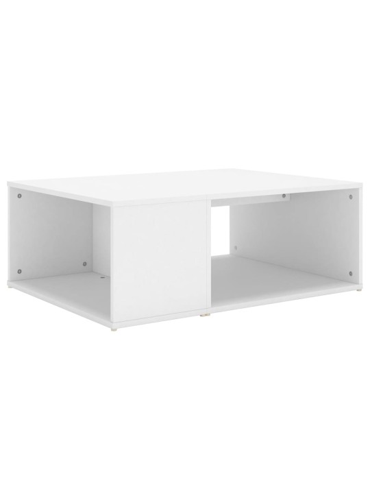 Konferenční stolek bílý 90 x 67 x 33 cm kompozitní dřevo