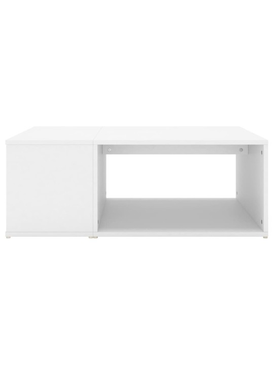 Konferenční stolek bílý 90 x 67 x 33 cm kompozitní dřevo