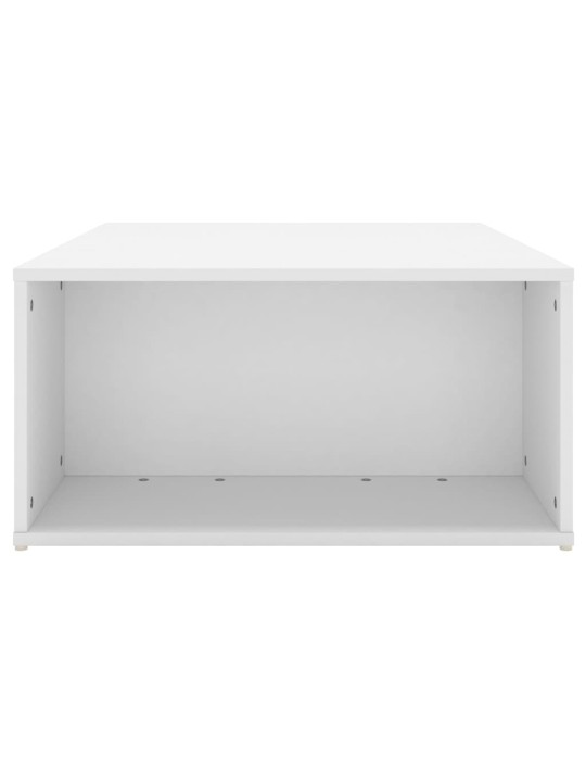 Konferenční stolek bílý 90 x 67 x 33 cm kompozitní dřevo