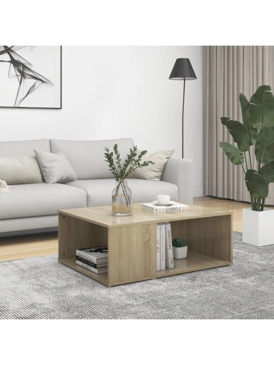 Konferenční stolek dub sonoma 90 x 67 x 33 cm kompozitní dřevo