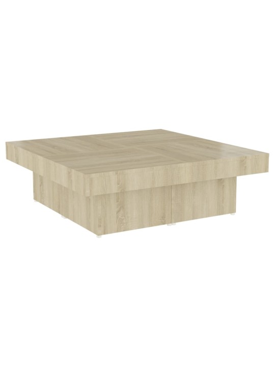 Konferenční stolek dub sonoma 90 x 90 x 28 cm dřevotříska