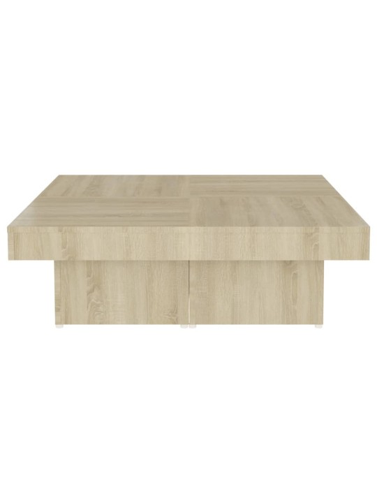 Konferenční stolek dub sonoma 90 x 90 x 28 cm dřevotříska
