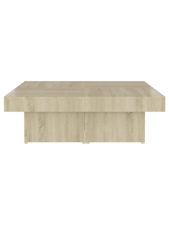 Konferenční stolek dub sonoma 90 x 90 x 28 cm dřevotříska