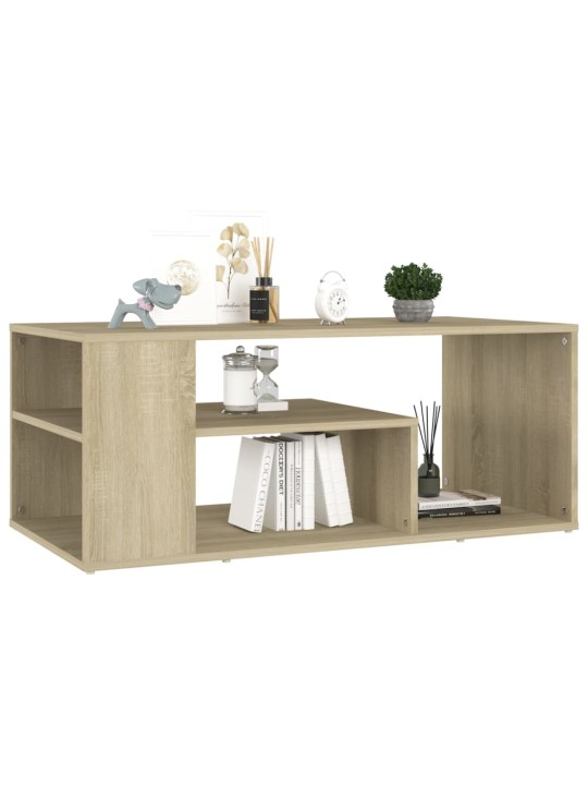 Konferenční stolek dub sonoma 100x50x40 cm kompozitní dřevo