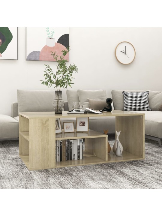 Konferenční stolek dub sonoma 100x50x40 cm kompozitní dřevo