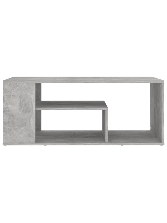 Konferenční stolek betonově šedý 100x50x40 cm kompozitní dřevo