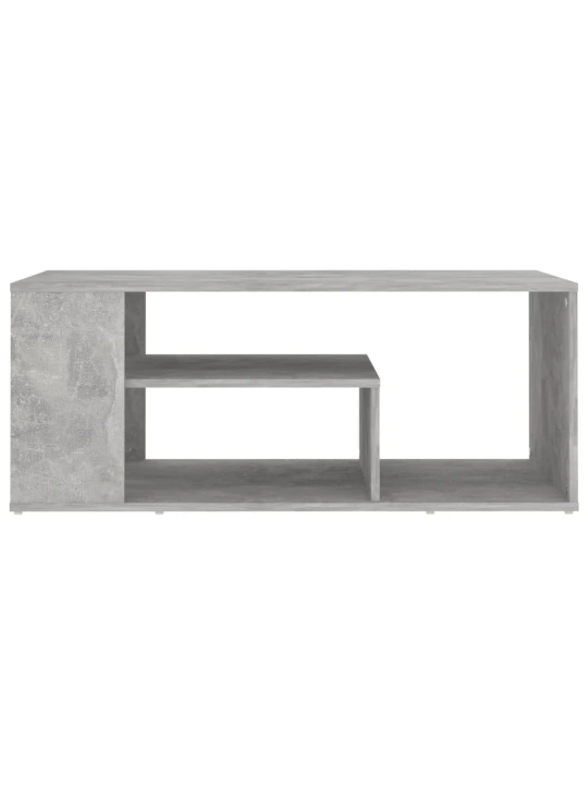 Konferenční stolek betonově šedý 100x50x40 cm kompozitní dřevo
