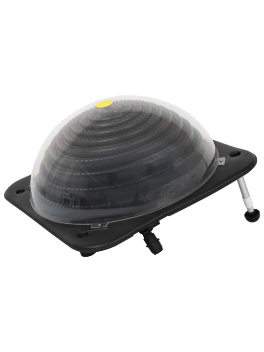 Solární ohřívače bazénu 2 ks 75 x 75 x 36 cm HDPE hliník