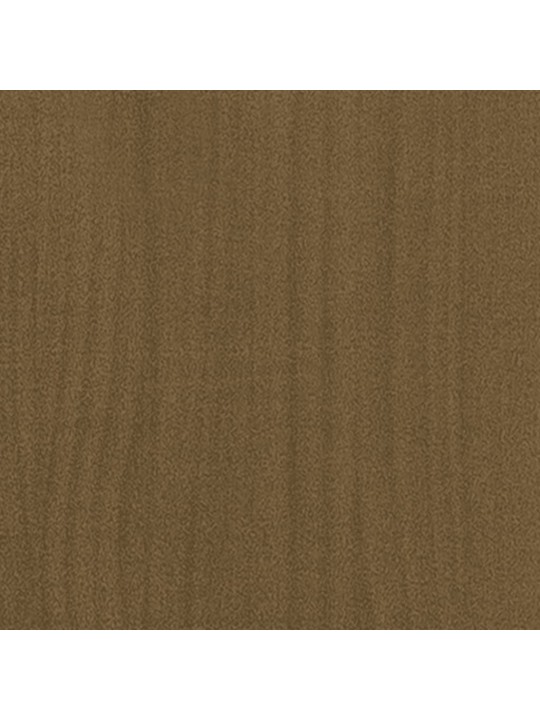 Knihovna se 2 policemi 80 x 30 x 70 cm masivní borovice