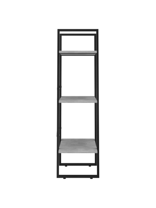 Úložný regál betonově šedý 60 x 30 x 105 cm kompozitní dřevo