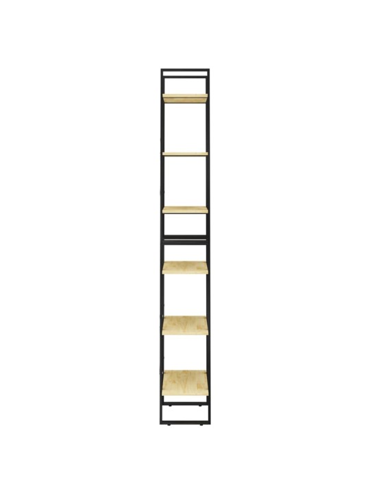 Úložný regál 60 x 30 x 210 cm masivní borové dřevo
