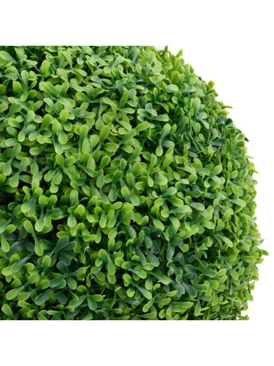 Umělý zimostráz ve tvaru koule s květináčem zelený 71 cm