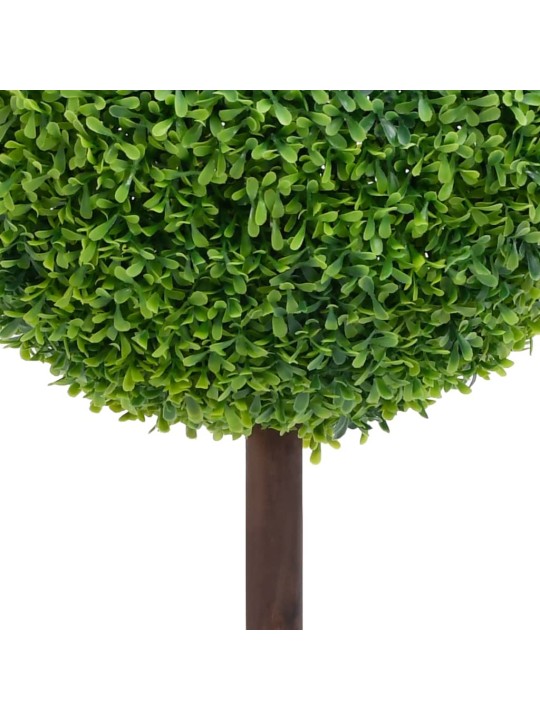 Umělý zimostráz ve tvaru koule s květináčem zelený 71 cm
