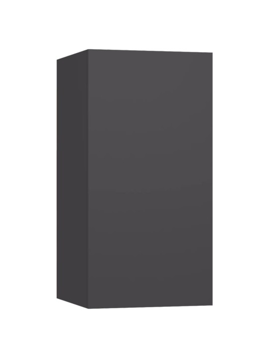 TV skříňky 4 ks šedé 30,5 x 30 x 60 cm kompozitní dřevo