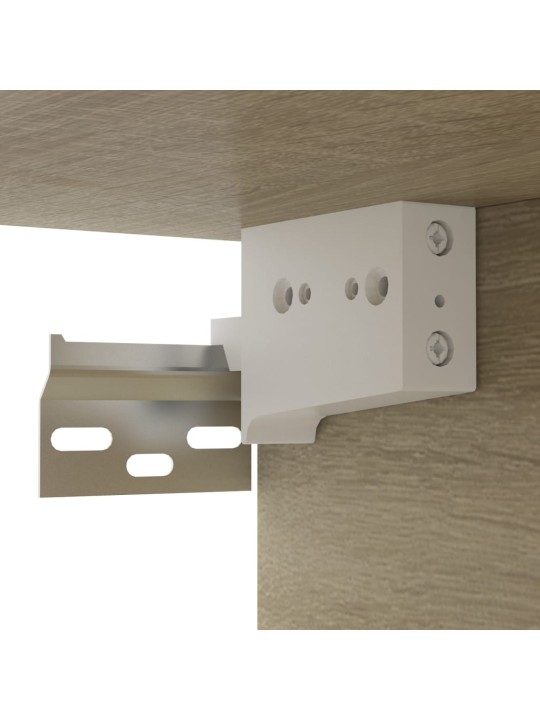 TV skříňky 4 ks dub sonoma 60 x 30 x 30 cm kompozitní dřevo