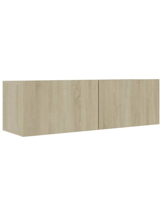 TV skříňky 4 ks dub sonoma 100 x 30 x 30 cm kompozitní dřevo