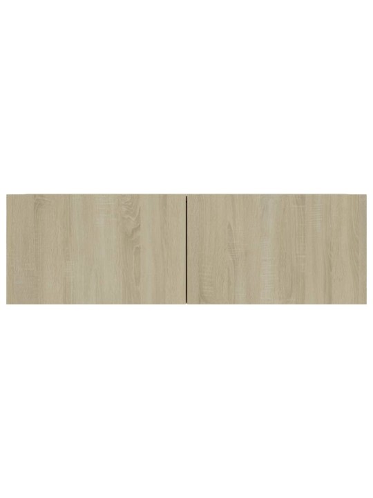 TV skříňky 4 ks dub sonoma 100 x 30 x 30 cm kompozitní dřevo