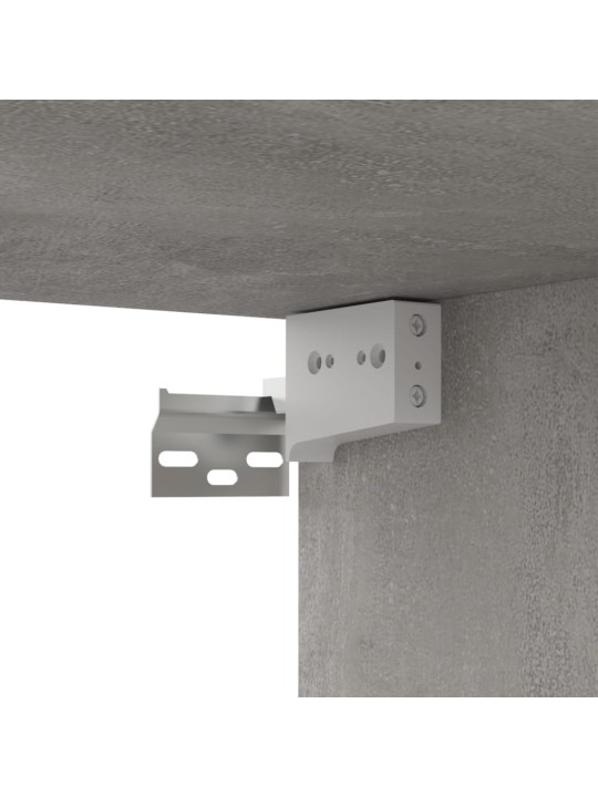 TV skříňky 4 ks betonově šedé 80 x 30 x 30 cm kompozitní dřevo