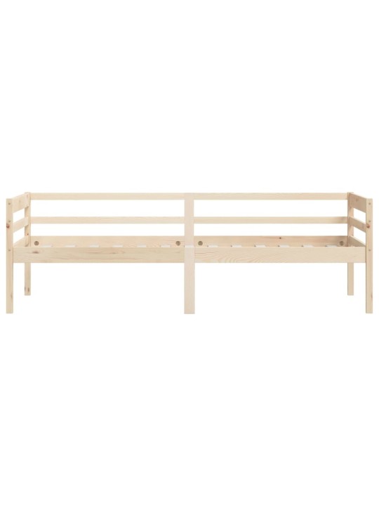 Rám postele masivní borové dřevo 90 x 200 cm
