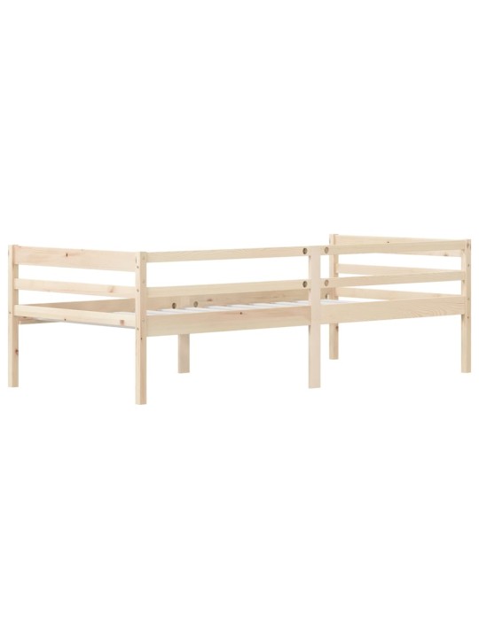 Rám postele masivní borové dřevo 90 x 200 cm