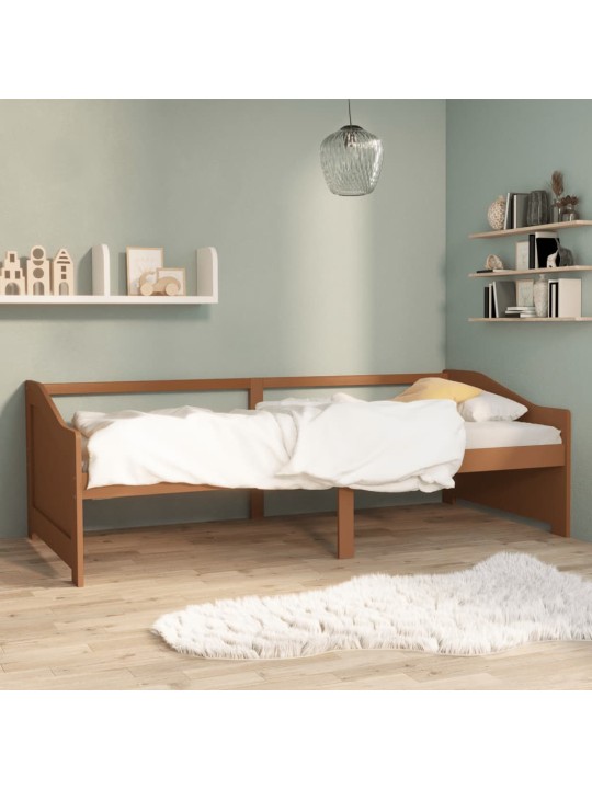 3místná válenda medově hnědá masivní borovice 90 x 200 cm