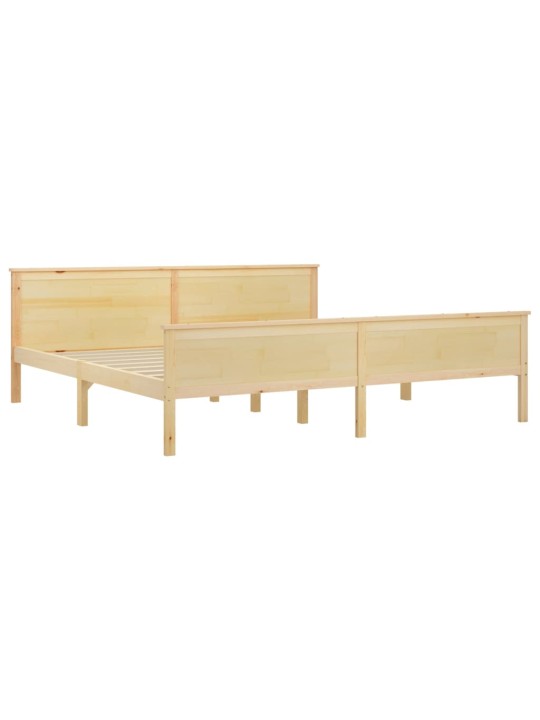 Rám postele masivní dřevo borovice 200 x 200 cm