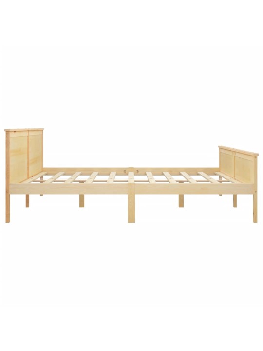Rám postele masivní dřevo borovice 200 x 200 cm
