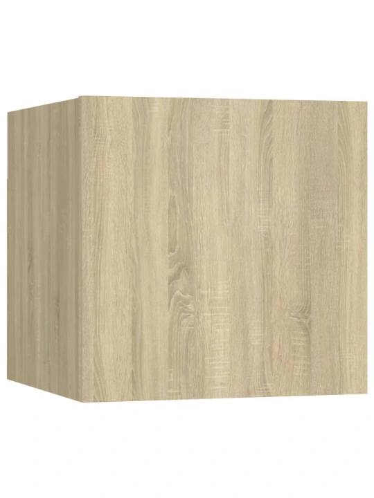 Noční stolek dub sonoma 30,5 x 30 x 30 cm kompozitní dřevo