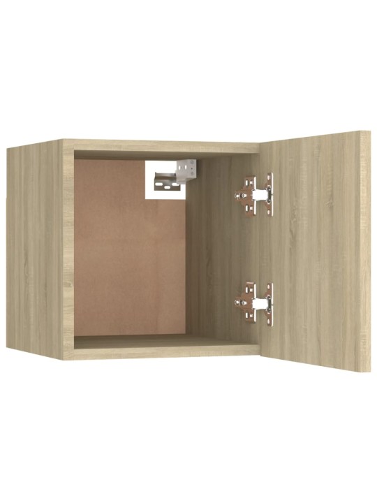 Noční stolek dub sonoma 30,5 x 30 x 30 cm kompozitní dřevo