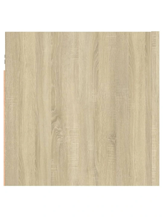 Noční stolek dub sonoma 30,5 x 30 x 30 cm kompozitní dřevo