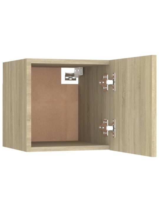 Noční stolky 2 ks dub sonoma 30,5 x 30 x 30 cm kompozitní dřevo