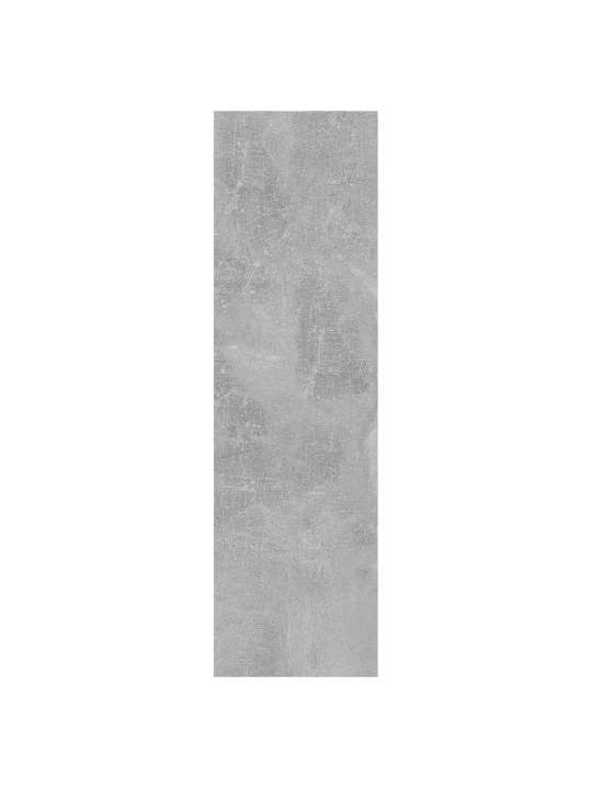 Nástěnná police betonově šedá 75x16x55 cm kompozitní dřevo